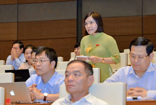 Đại biểu Đinh Thị Kiều Trinh