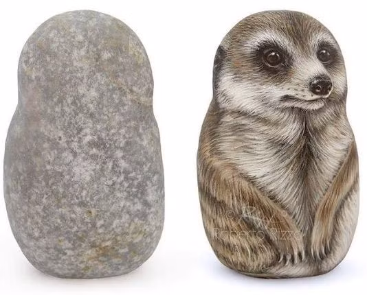 Độc lạ những tác phẩm nghệ thuật sống động từ đá ảnh 3