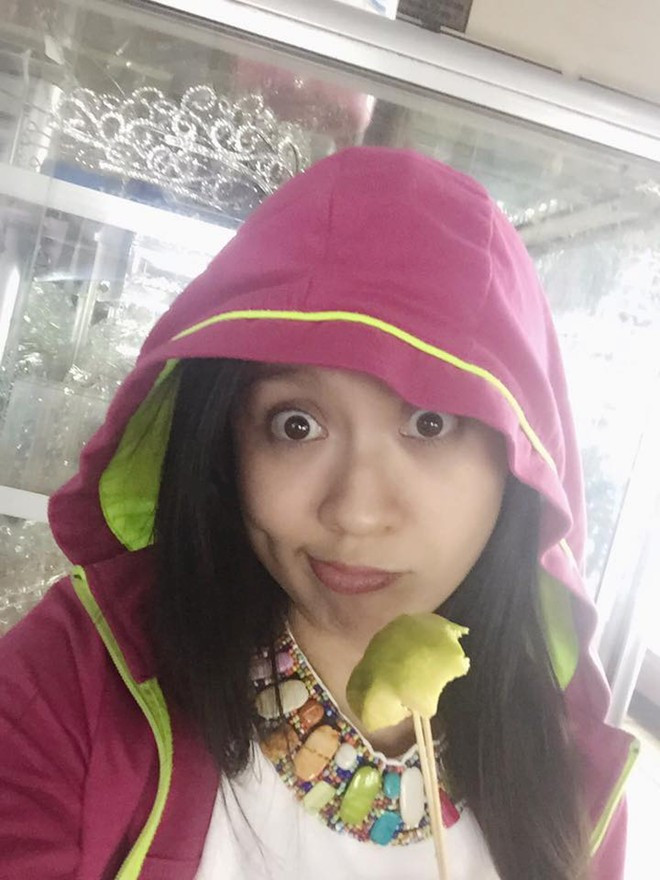 Nhan sắc xinh đẹp của Thanh Thúy dù không trang điểm.