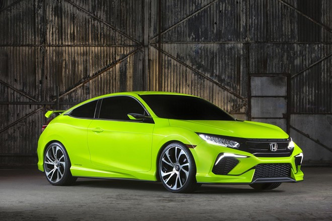 Honda trình làng bản concept Civic 2 cửa thiết kế mới