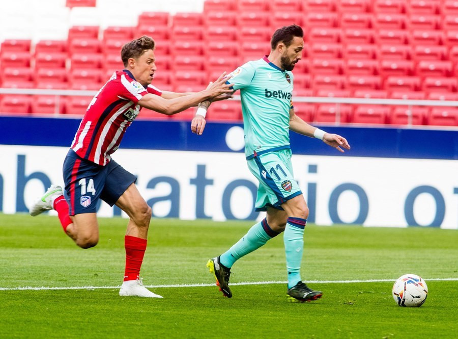 Levante rất hiệu quả trong tổ chức phản công