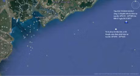 Chim tau tren bien Vung Tau, 9 nguoi mat tich - Anh 1