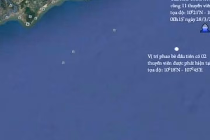 Vũng Tàu: Chìm tàu trên biển, 9 người mất tích