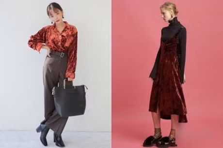 Mac dep va sang voi mau do Bordeaux - Anh 10