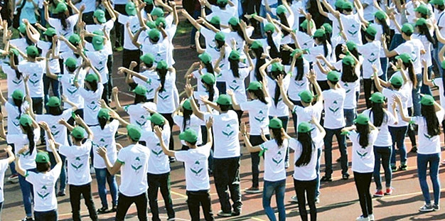 200 bạn trẻ nhảy flashmob lan tỏa tinh thần xanh