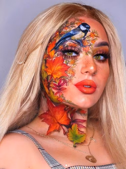 Ngắm tranh vẽ trên... mặt người ảnh 9