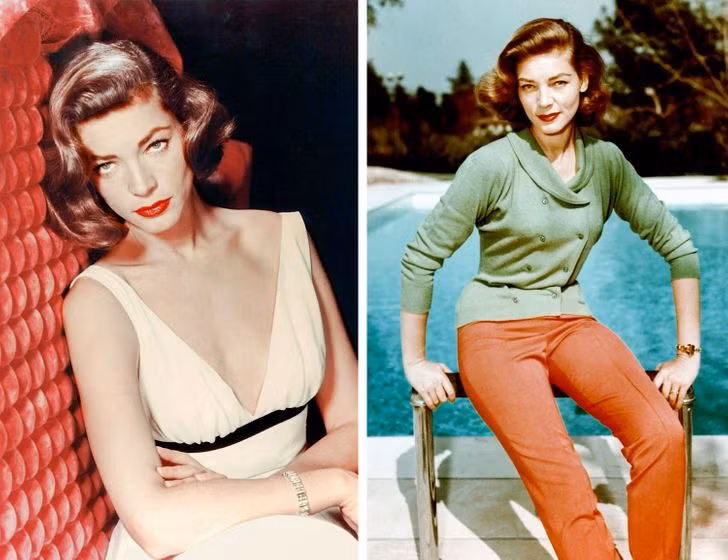 Lauren Bacall.
