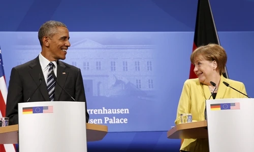 Cặp bài trùng quốc tế Obama và Merkel