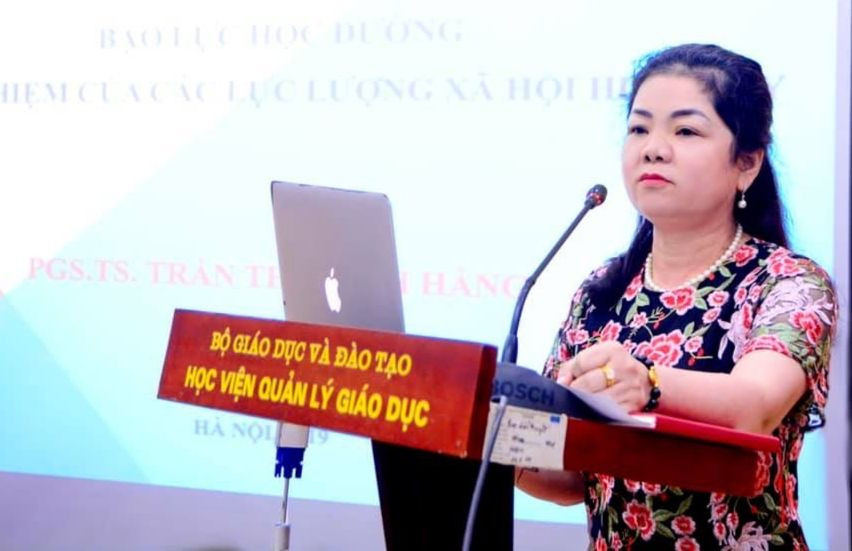 PGS.TS Trần Thị Minh Hằng, Khoa Tâm lý giáo dục, Học viện Quản lý Giáo dục. Ảnh: NVCC