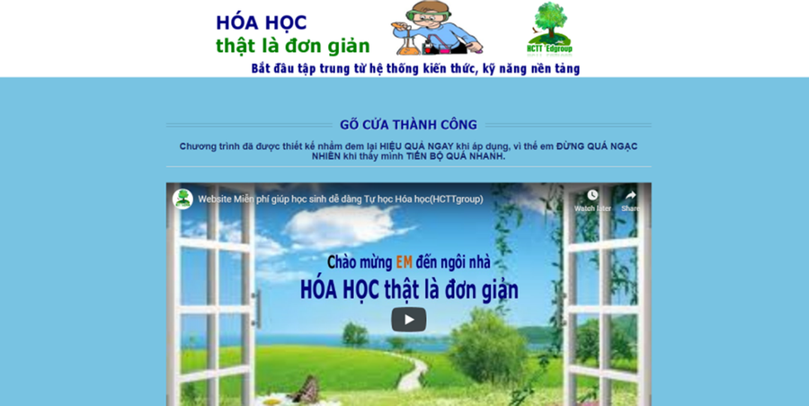 Hệ thống học tập online của cô Hương Hệ thống học tập online của cô Hương