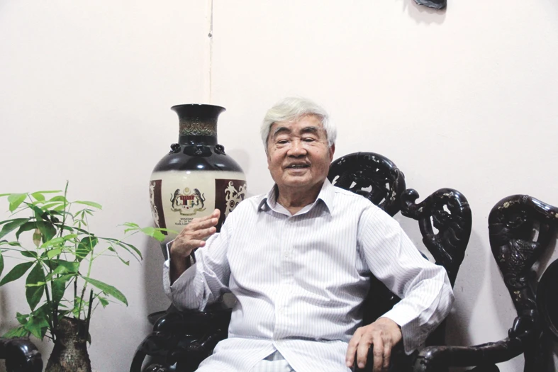 GS Phạm Minh Hạc. Ảnh: Minh Phong