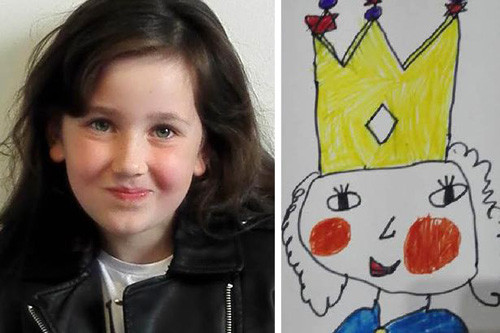 Melissa Poll gửi thư cho nữ hoàng và mời bà tới sinh nhật mình. Ảnh: Manchester Evening News anh-1-7027-1442208806.jpg