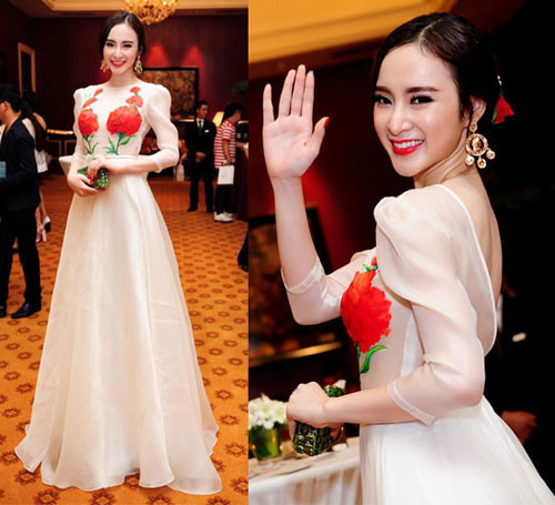 Trang phục "ngoan" khiến Angela Phương Trinh "mười phân vẹn mười" ảnh 7 Những trang phục ngoan hiếm hoi của Angela Phương Trinh