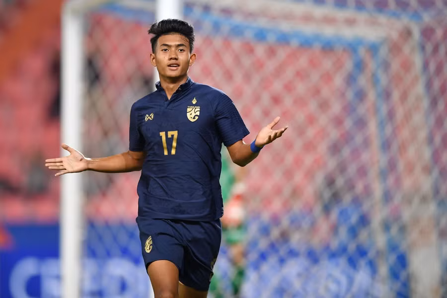 Tiền đạo U22 Thái Lan, Suphanat Mueanta.