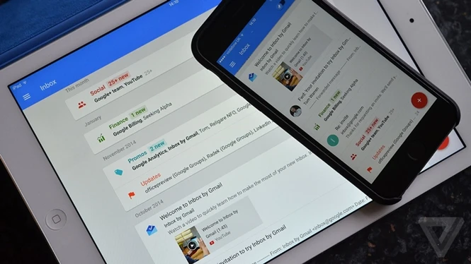 Google đưa ứng dụng mail Inbox lên iPad, Firefox và Safari