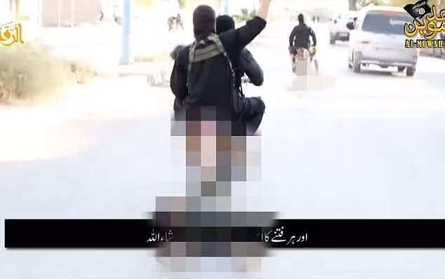 IS tung video quay cảnh kéo lê xác tù binh