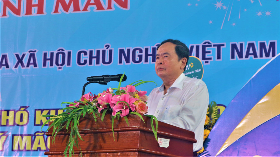 Phó Chủ tịch Thường trực Quốc hội Trần Thanh Mẫn phát biểu tại chương trình. Phó Chủ tịch Thường trực Quốc hội Trần Thanh Mẫn phát biểu tại chương trình.
