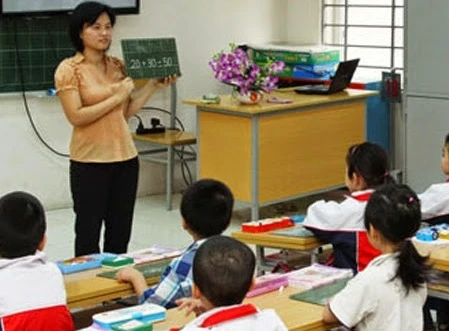 Giúp trẻ học Toán - Tiếng Anh “hai trong một“