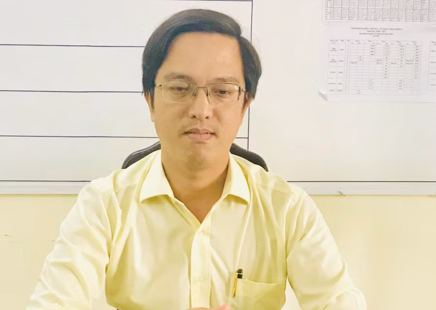 Thầy Võ Thanh Phước.