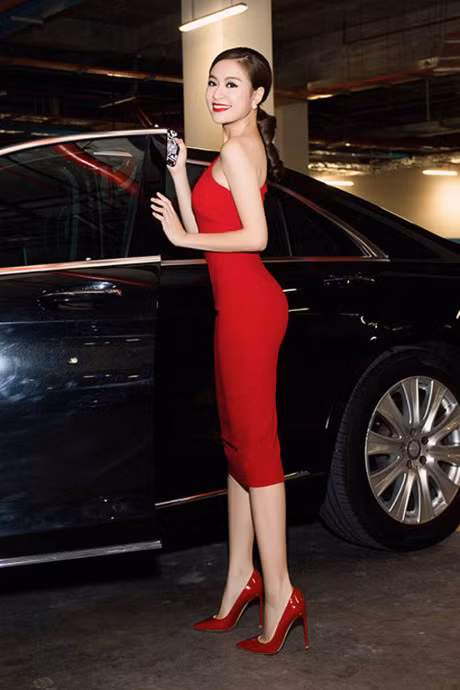 3 my nhan Viet co chieu cao khiem ton van gay sot voi thoi trang dep mat - Anh 5