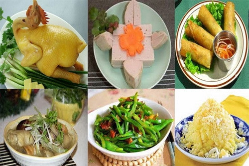 Mâm cỗ cúng rằm tháng 7 (tháng cô hồn) đơn giản, trang trọng Mâm cỗ cúng rằm tháng 7 (tháng cô hồn) đơn giản, trang trọng