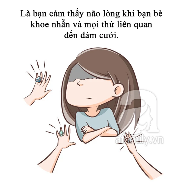 Tranh vui: Nỗi buồn siêu thực tế chỉ “gái ế” mới thấm thía sâu sắc