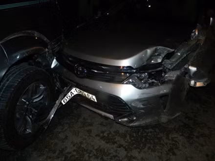 Chiếc xe do Điền điều khiển gây tai nạn liên hoàn