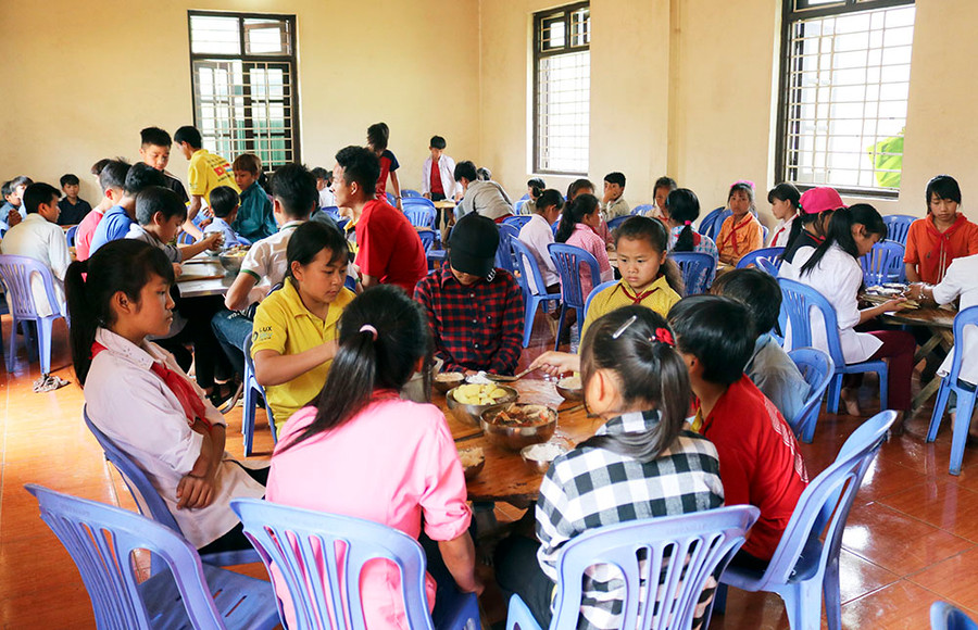 HS dân tộc bán trú. Ảnh minh họa/ INT HS dân tộc bán trú. Ảnh minh họa/ INT
