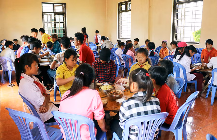 HS dân tộc bán trú. Ảnh minh họa/ INT