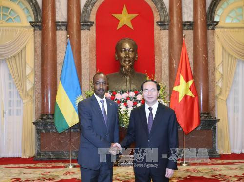 Chủ tịch nước tiếp Đại sứTimor Leste Pascoela Barreto dos Santos. Ảnh: TTXVN Chủ tịch nước tiếp Đại sứTimor Leste Pascoela Barreto dos Santos. Ảnh: TTXVN