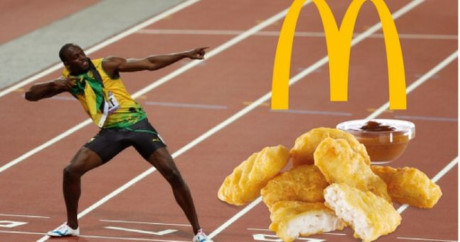 Hãy xem Usain Bolt ăn gì mà chạy nhanh như thế - Ảnh 1 Hay xem Usain Bolt an gi ma chay nhanh nhu the - Anh 1