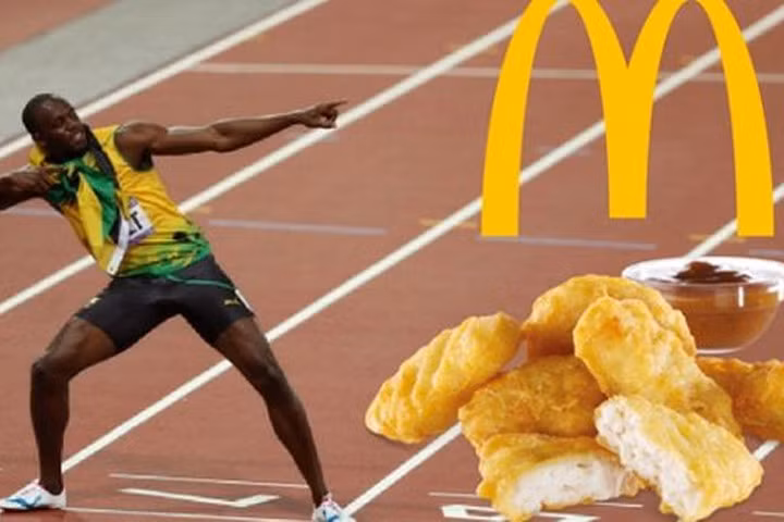 Hãy xem Usain Bolt ăn gì mà chạy nhanh như thế