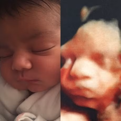 Khi be va anh sieu am cua minh giong nhau den ngo ngang - Anh 5