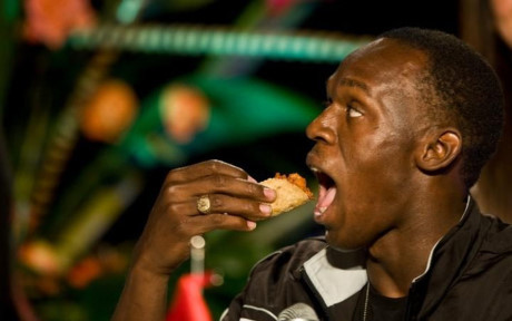 Hãy xem Usain Bolt ăn gì mà chạy nhanh như thế - Ảnh 2 Hay xem Usain Bolt an gi ma chay nhanh nhu the - Anh 2