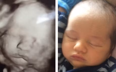 Khi be va anh sieu am cua minh giong nhau den ngo ngang - Anh 9