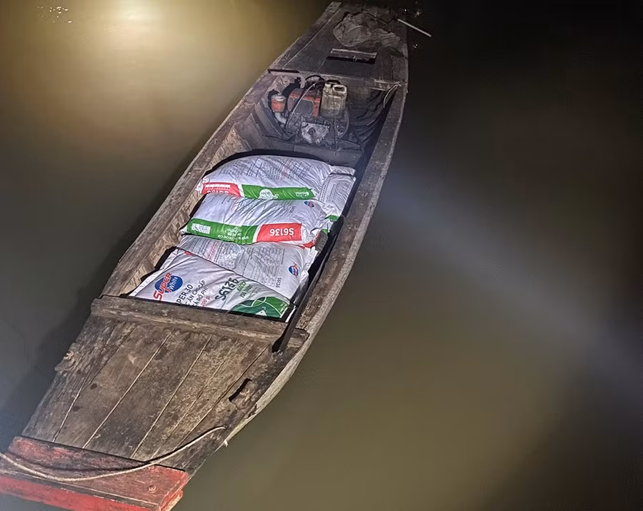 Phương tiện và tang vật vụ trộm lực lượng chức năng thu giữ (ảnh: Tiến Tầm)