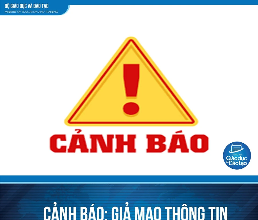 Bộ GD&ĐT cảnh báo thông tin giả mạo về Kỳ thi tốt nghiệp THPT năm 2022