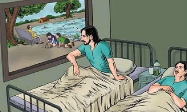 Đừng chỉ nhìn cuộc đời bằng đôi mắt.