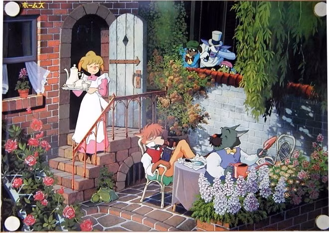 Thám tử Sherlock Hound: Tất cả nhân vật trong Sherlock Hound đều là những loài chó đã được “nhân hóa”, có thể nói chuyện, đi đứng, ăn mặc như người - một biến đổi rất ngộ nghĩnh, đáng yêu và thân thiện.