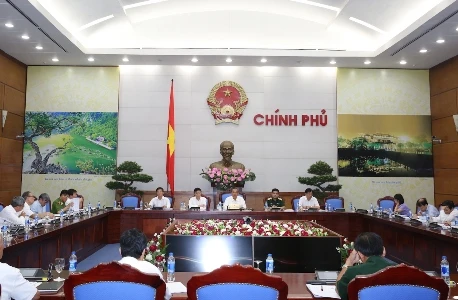 Phiên họp của Ban Chỉ đạo Trung ương thực hiện Đề án đổi mới và nâng cao hiệu quả hoạt động tư pháp. Ảnh: VGP