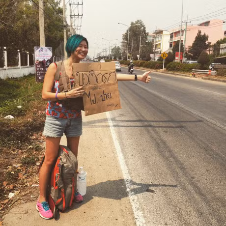 Co gai du lich 22 quoc gia voi 200 USD - Anh 6