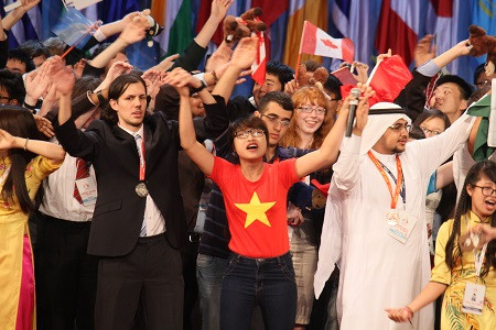 IChO tổ chức tại Việt Nam được đánh giá là kì thi thành công và tạo dấu ấn với bạn bè quốc tế. (Ảnh: Mai Châm)