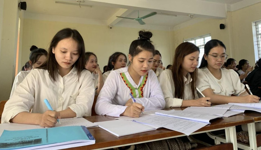 Sinh viên Trường Đại học Hà Tĩnh. Ảnh: HTU Sinh viên Trường Đại học Hà Tĩnh. Ảnh: HTU