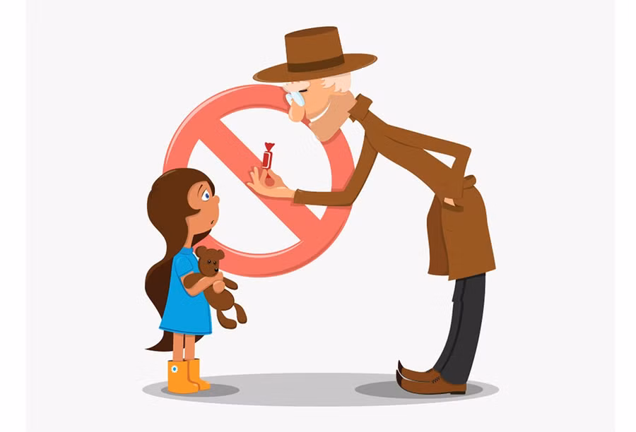 Từ chối là một kỹ năng cần thiết với trẻ. Ảnh minh họa.