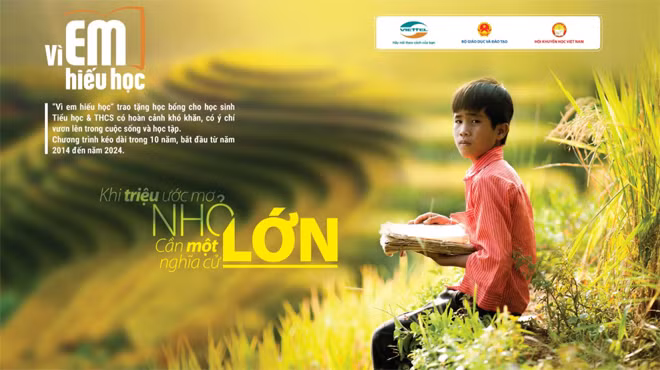 40 tỷ đồng học bổng "Vì em hiếu học" hỗ trợ học sinh khó khăn năm học 2021-2022 ảnh 1