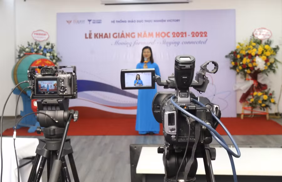 Lễ khai giảng đặc biệt với học sinh Victory năm học 2021-2022.