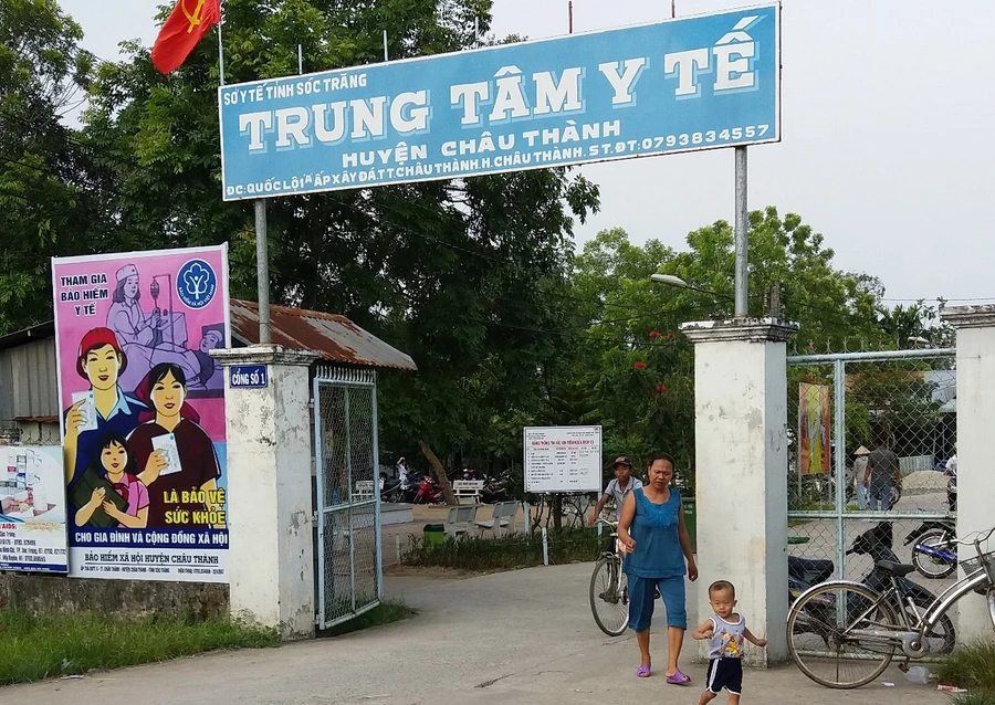 Trung tâm Y tế huyện Châu Thành, nơi xảy ra vụ việc