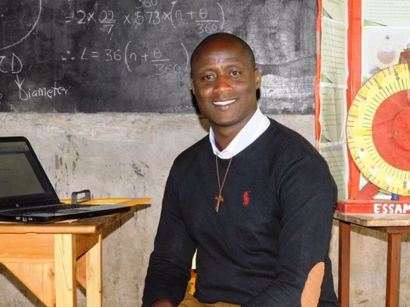 Nhà giáo Peter Tabichi - tấm gương sáng của giáo dục Kenya.