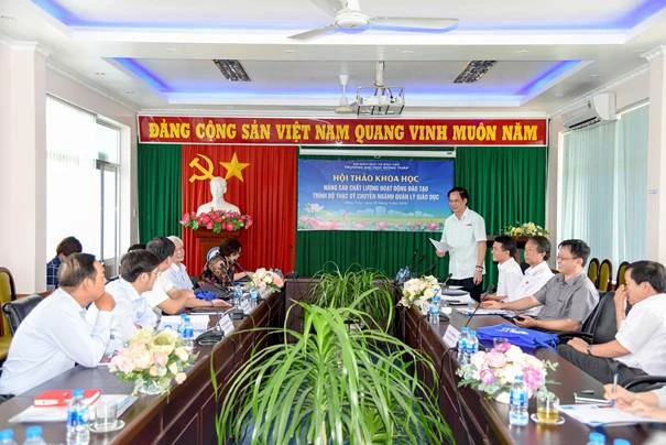  Hội thảo khoa học quốc gia “Nâng cao chất lượng hoạt động đào tạo trình độ thạc sỹ chuyên ngành Quản lý giáo dục” 