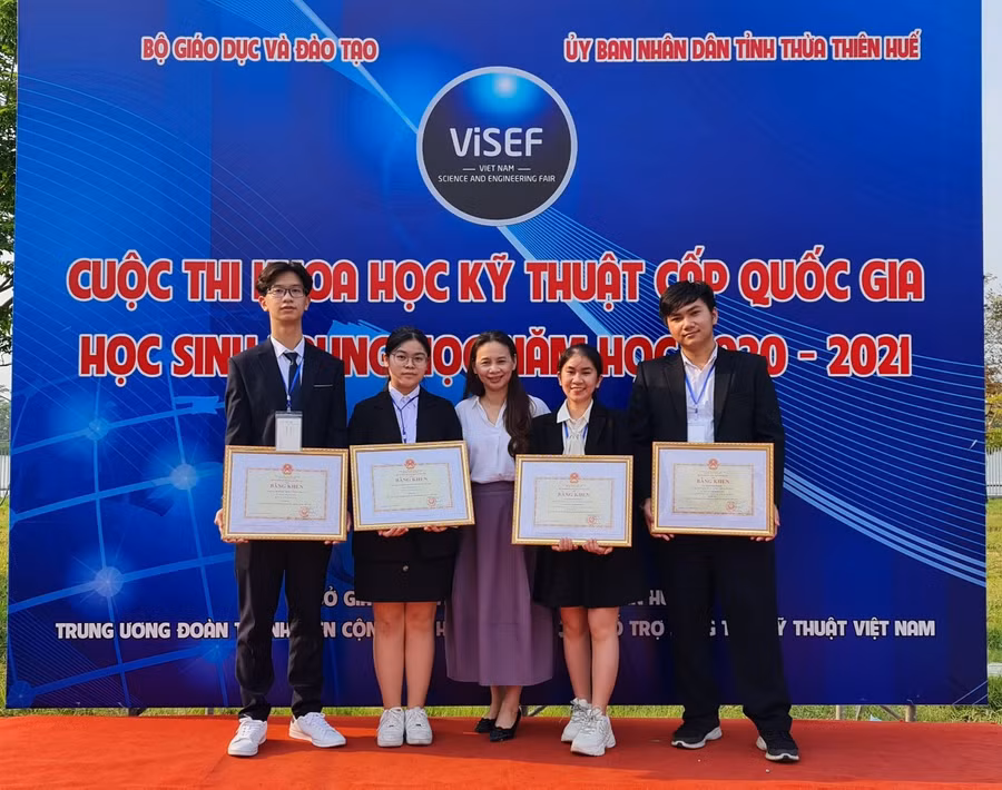 Đoàn Hải Phòng tại Cuộc thi KHKT cấp quốc gia 2020-2021